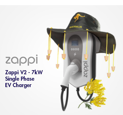 Zappi 7kW Single Phase EV Charger